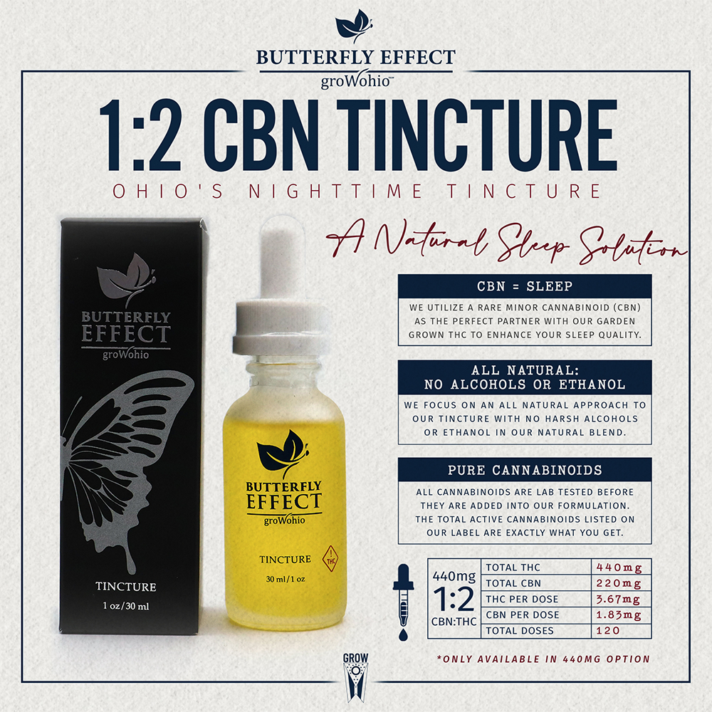 12 220mg Sleep Tincture Butterfly Effect Butterfly Effect Premium