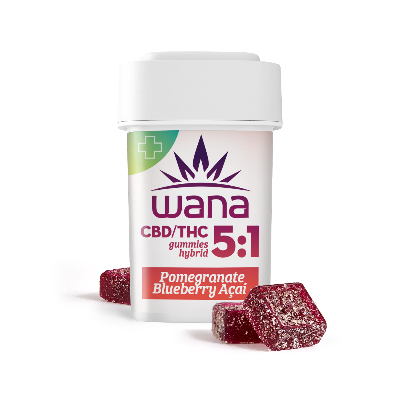 Classic Pomegranate Blueberry Acai 5:1 CBD/THC