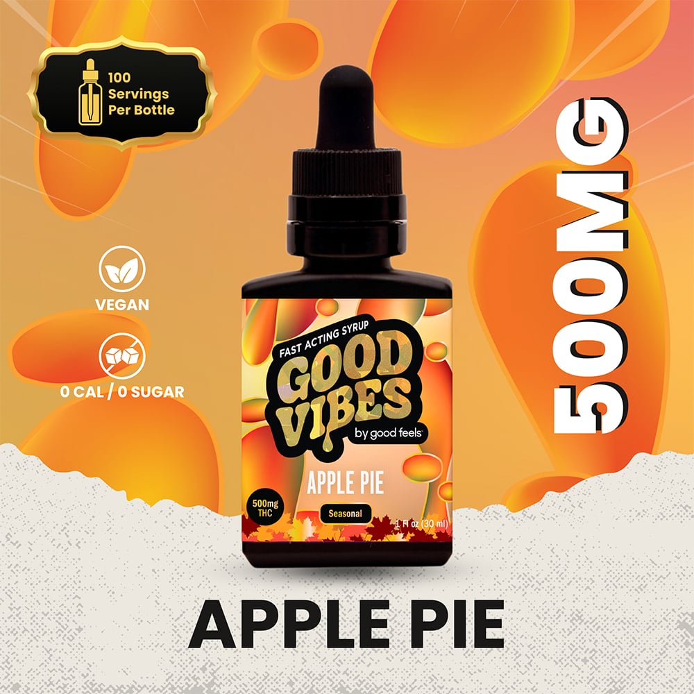 Apple Pie Liquid Gummies Syrup (500mg)