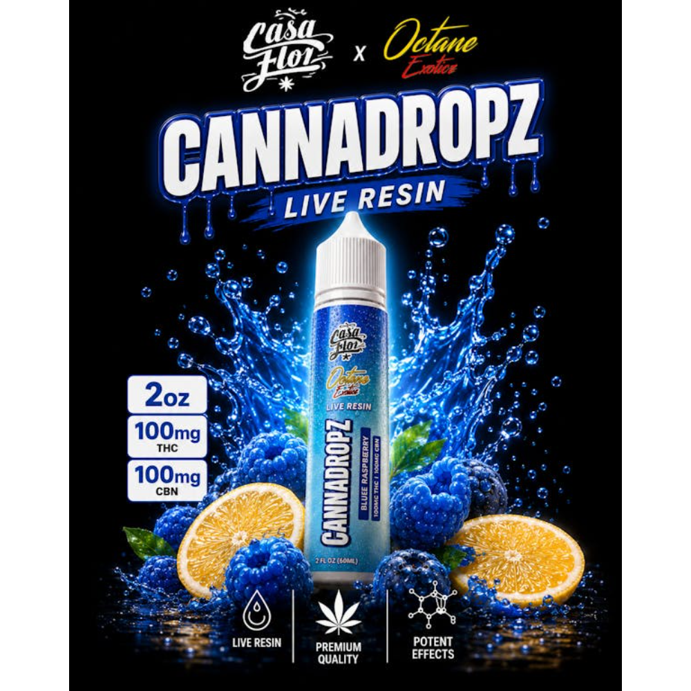 Blue Raspberry Lemonade [2oz] (100mg THC/100mg CBN)