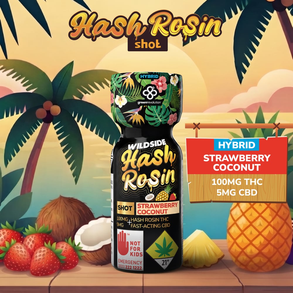 20:1 Strawberry Coconut [2oz] (100mg THC/ 5mg CBD)