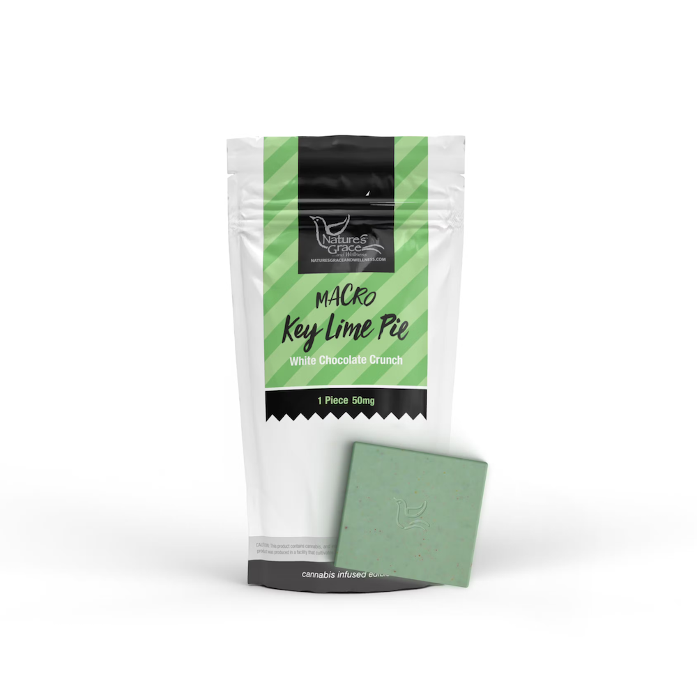 Key Lime Pie White Chocolate Crunch Bar (50mg)