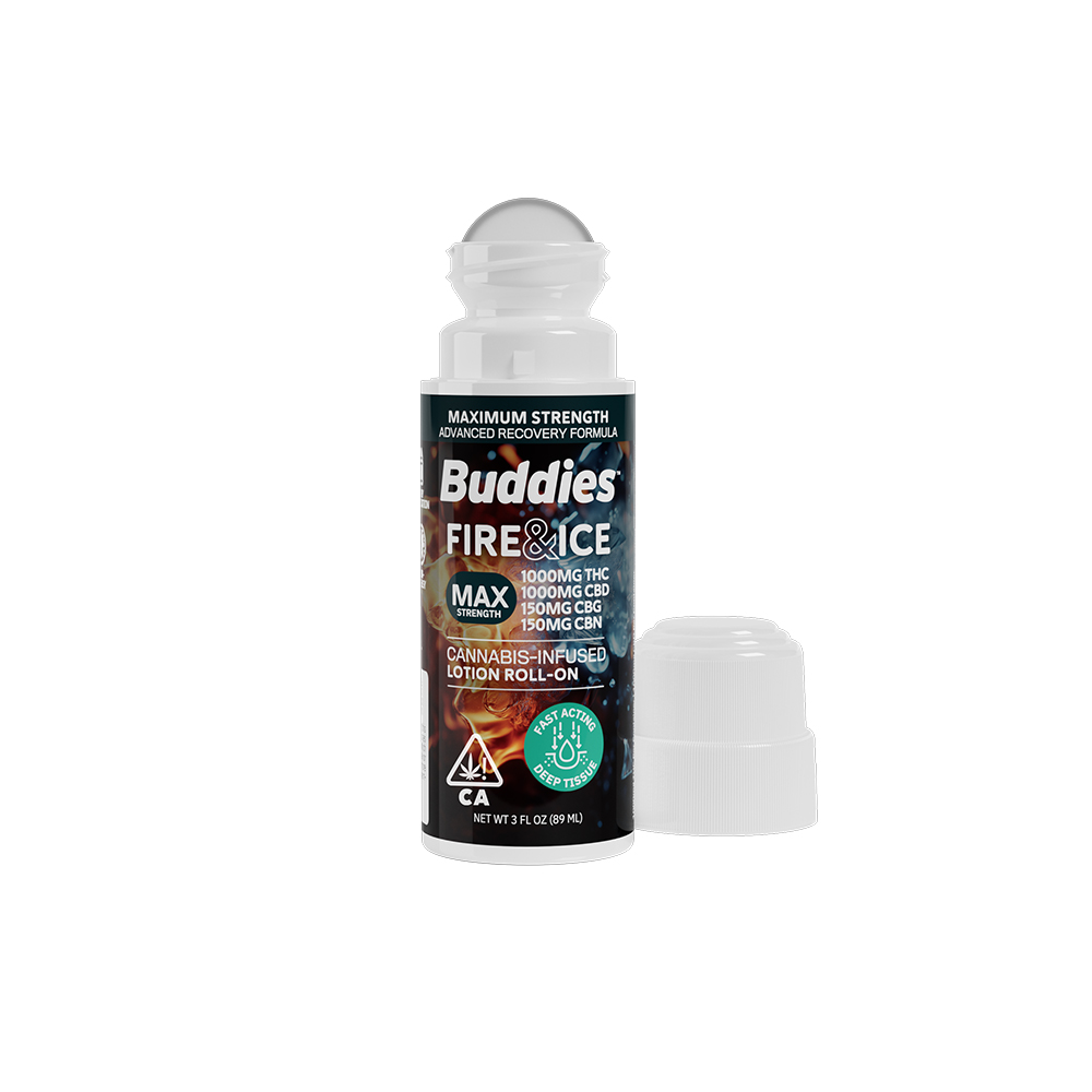 1:1 Fire & Ice [3oz] (1000mg CBD/1000mg THC/150mg CBN/150mg CBG)