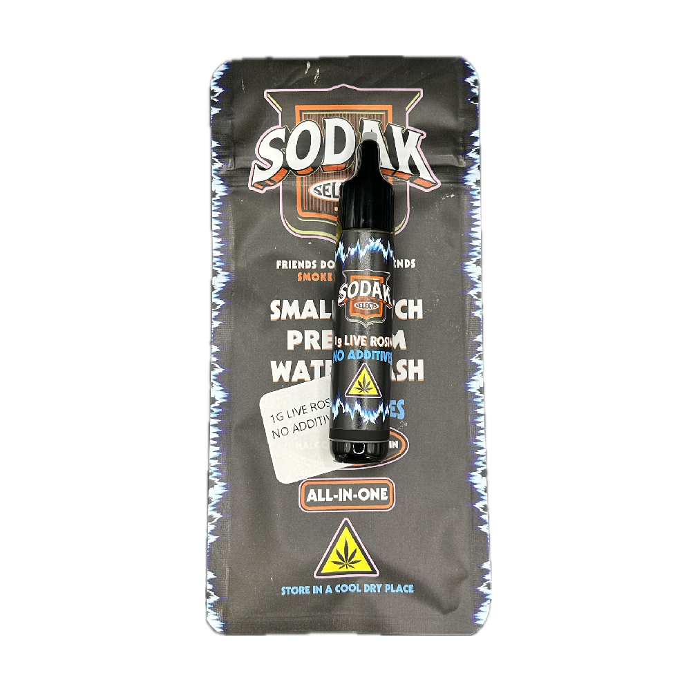 Sodak Selects - Papaya Sundae - [.5g] Live Rosin Disposable - Indica Dominant