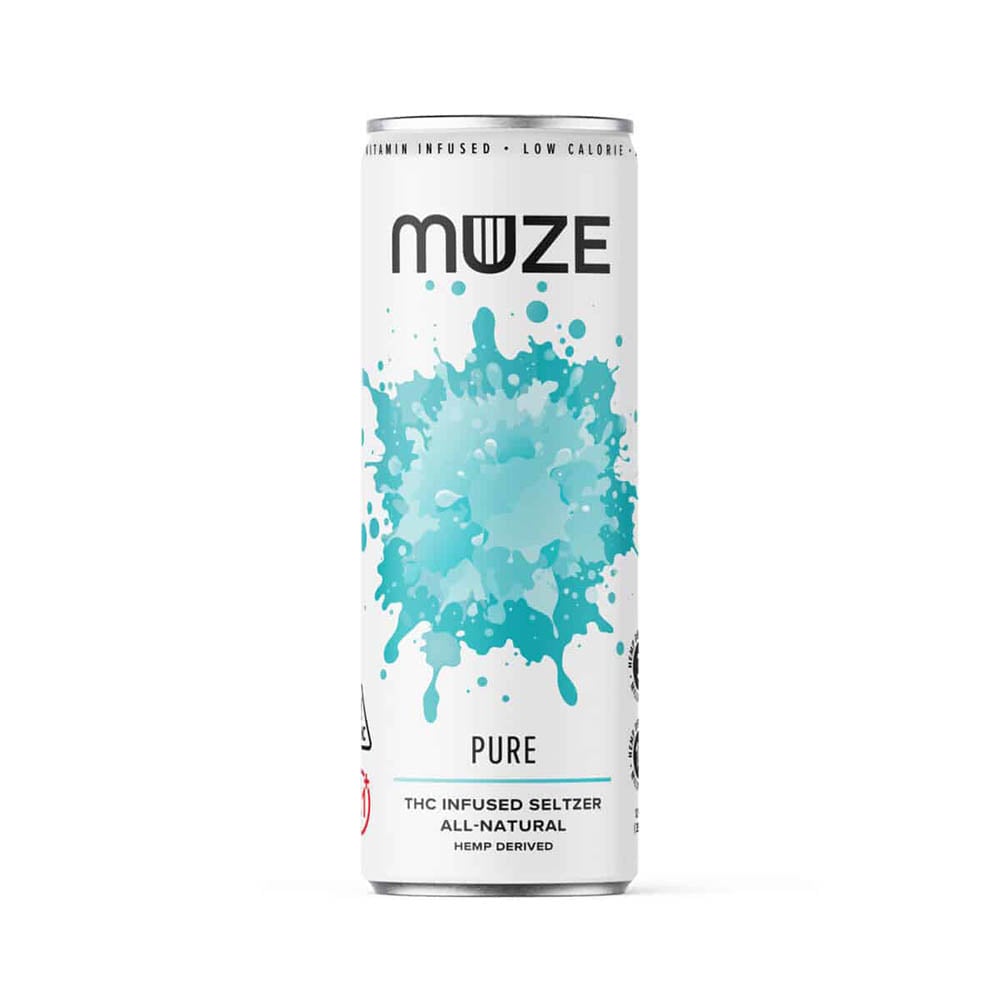 MUZE - Hemp Derived Pure 12oz (3mg THC 15mg CBG)