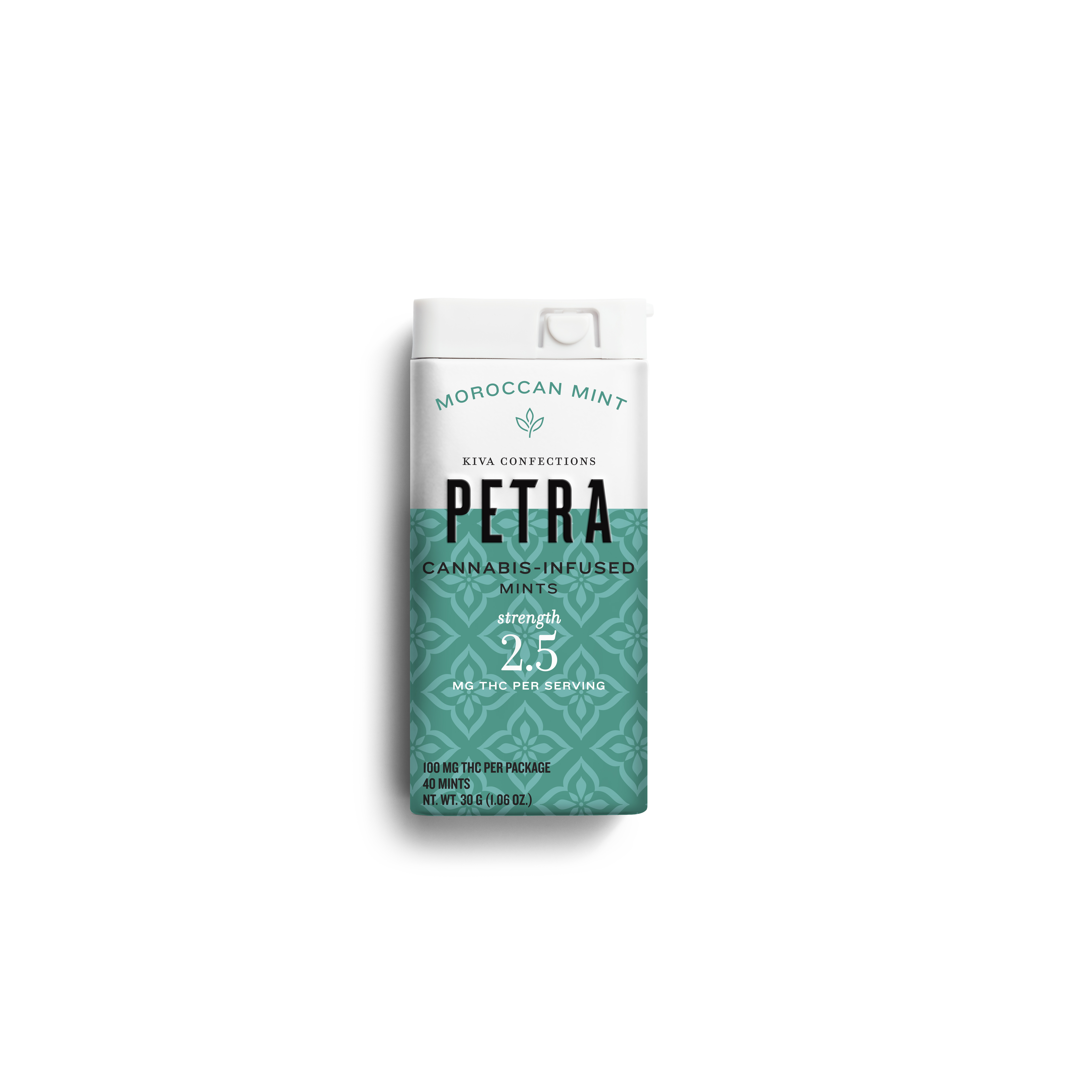 2.5mg Petra 'Moroccan Mint' Mints 100mg THC total