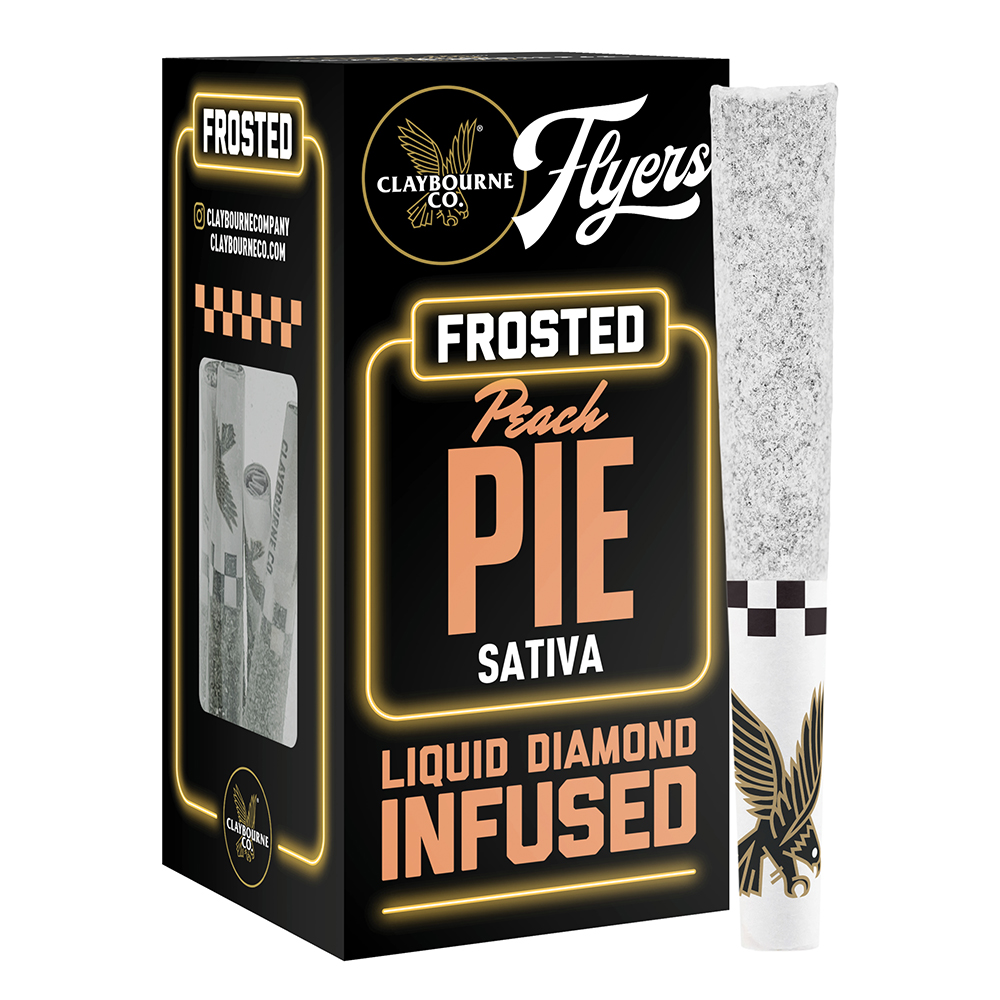 Peach Pie (2.5g) - Diamond Frosted Flyers Pre-Rolls Peach Pie (2.5g) - Diamond Frosted Flyers Pre-Rolls