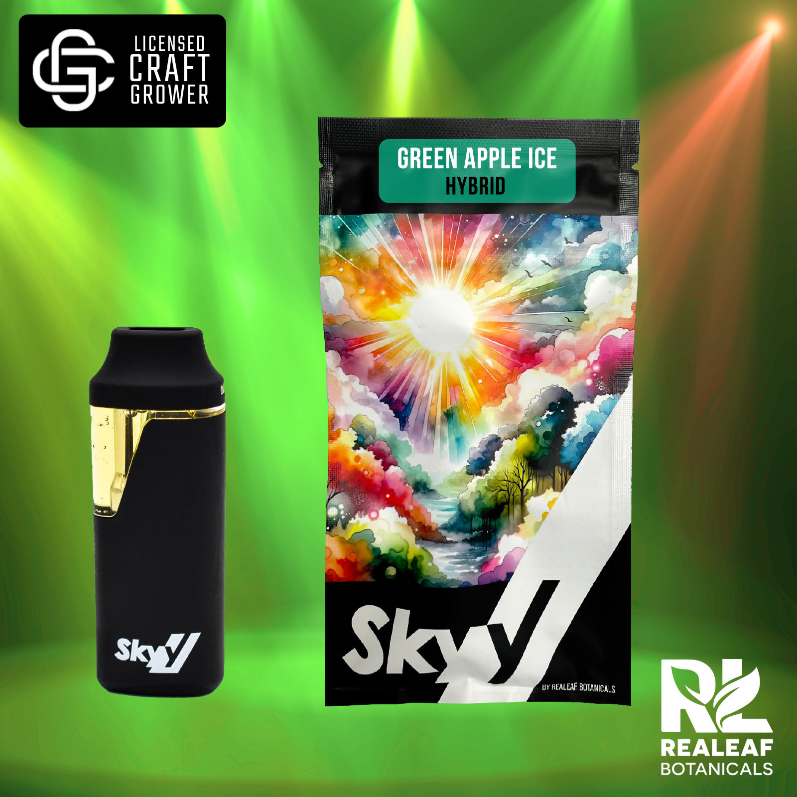 Shop Green Apple Ice [1000mg] | The Dispensary