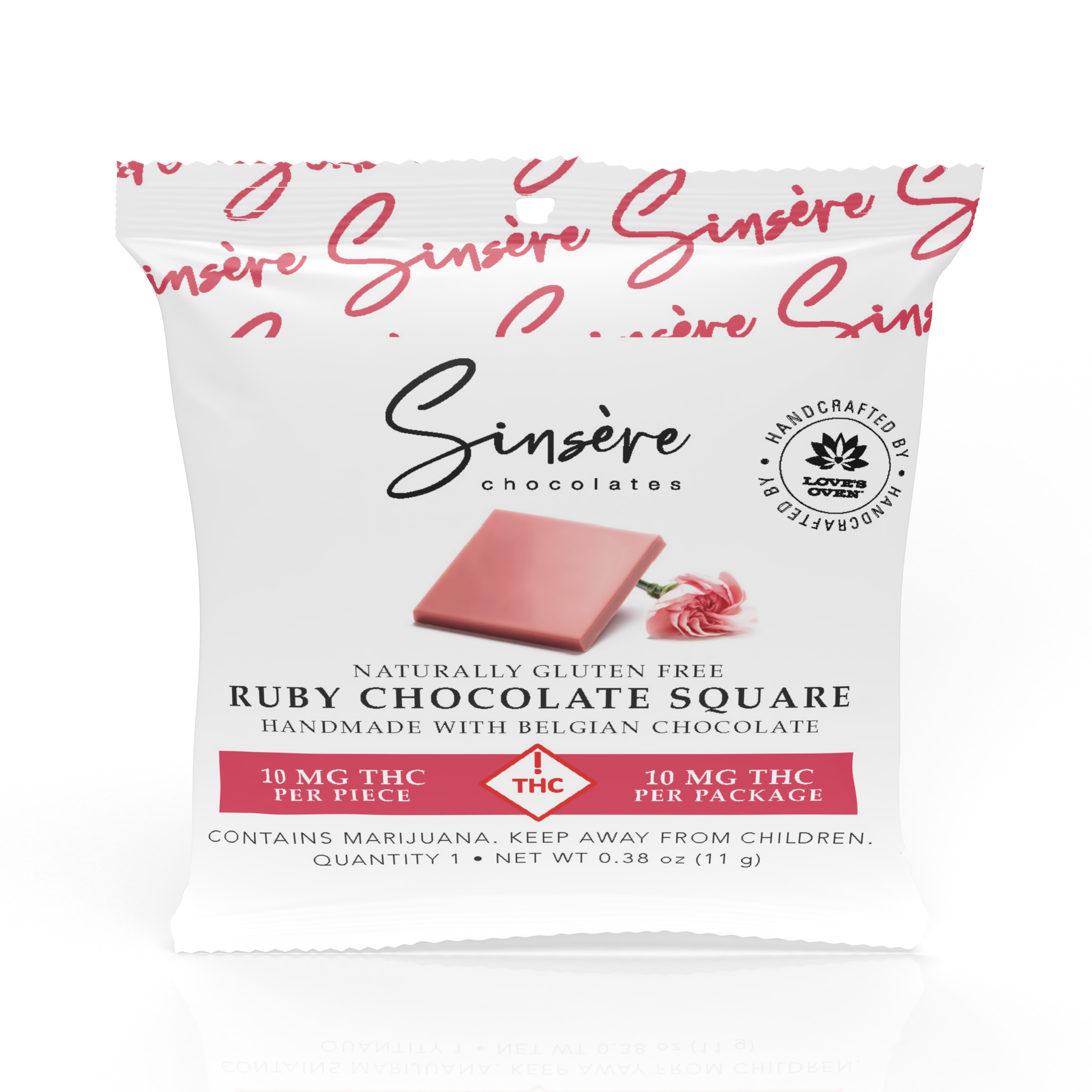 Ruby Chocolate Square (10mg)