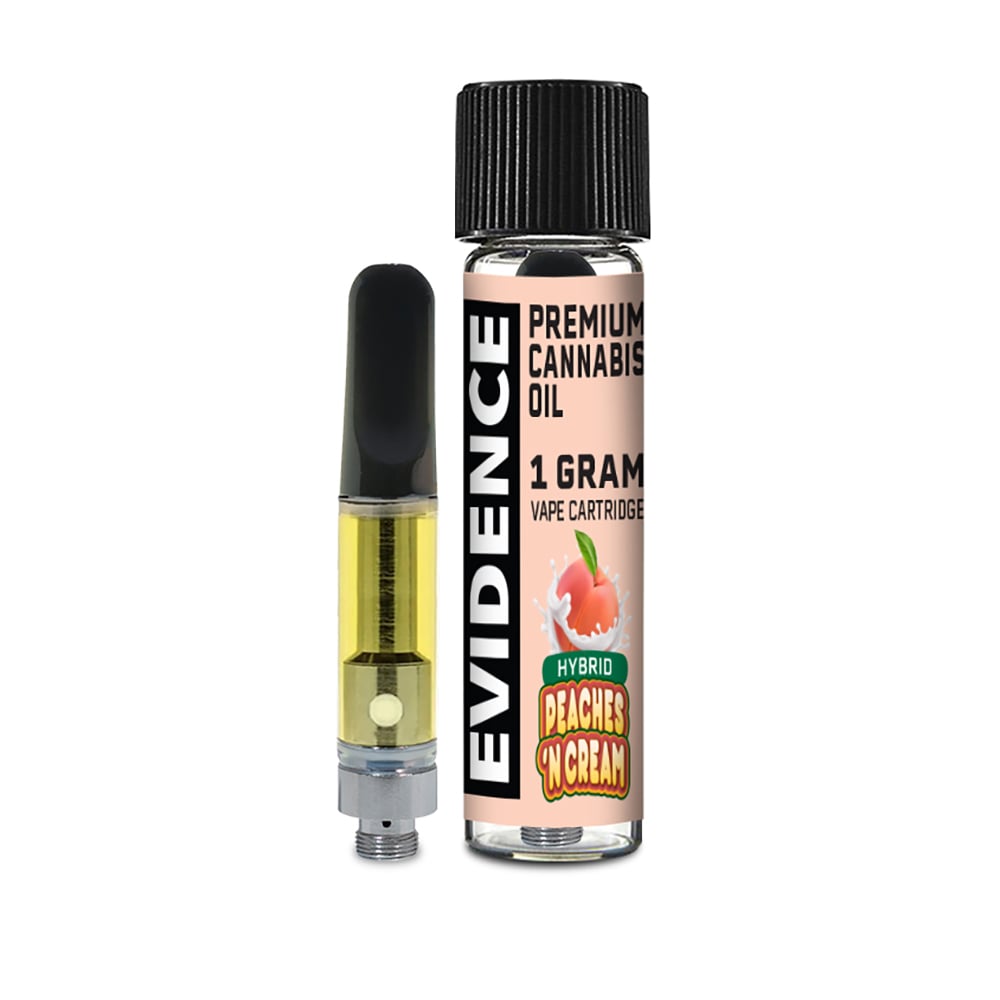 EVIDENCE Vape Cartridge - Peaches 'N Cream