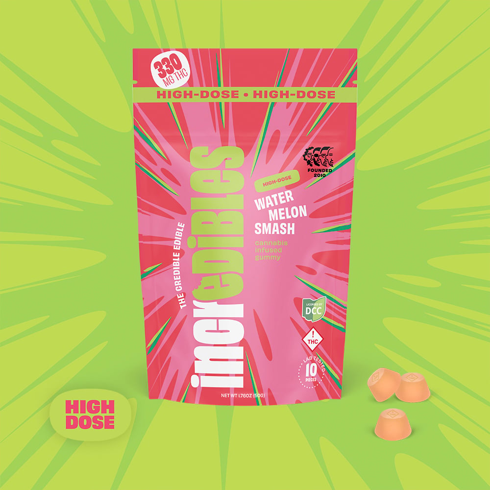 INCREDIBLES - WATERMELON SMASH - GUMMIES - [330MG] - 10PK
