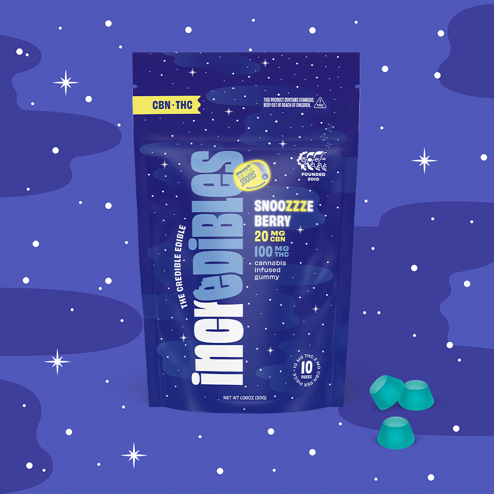 incredibles - Snoozzzeberry + CBN 5:1 - Gummies
