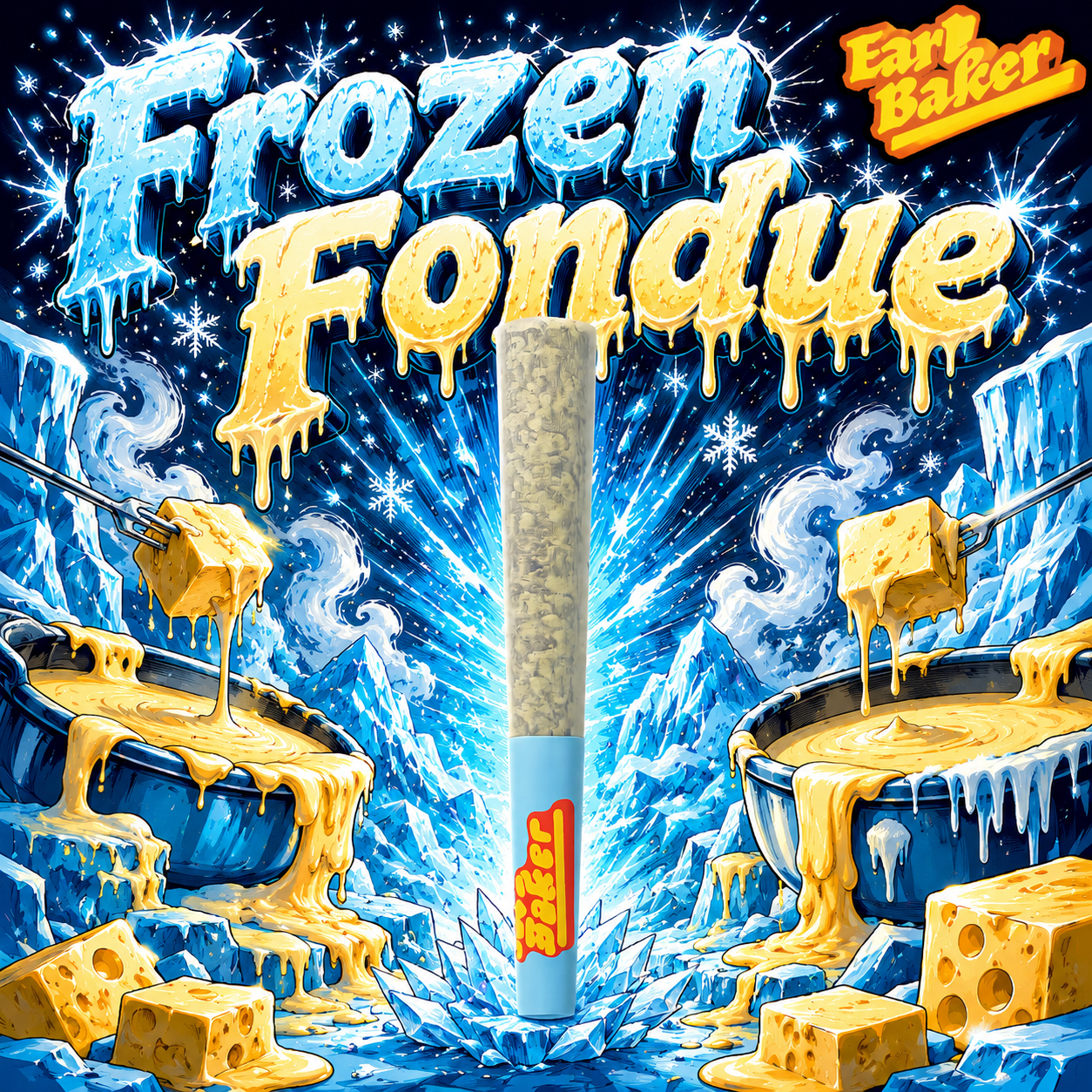 Earl Baker - Frozen Fondue (I) 1g Pre-Roll 1pk (1g) C0151000028