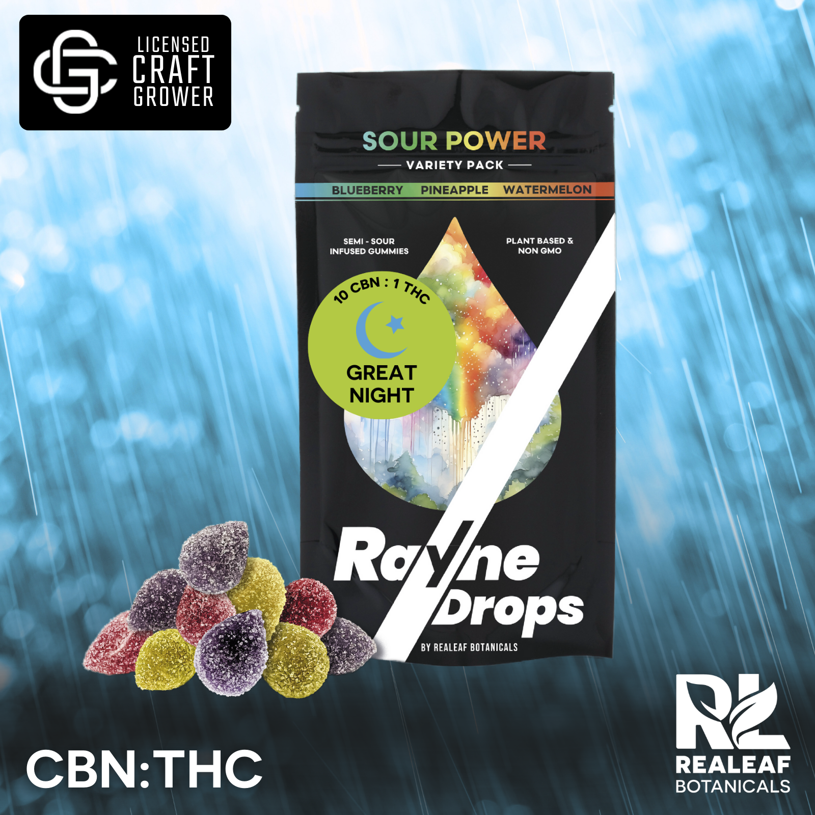 10:1 Great Night [10pk] (250mg CBN/25mg THC)