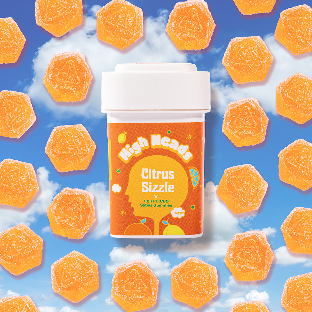 Citrus Sizzle 1:2 - Sativa 10pk (100mg THC / 200mg CBD)