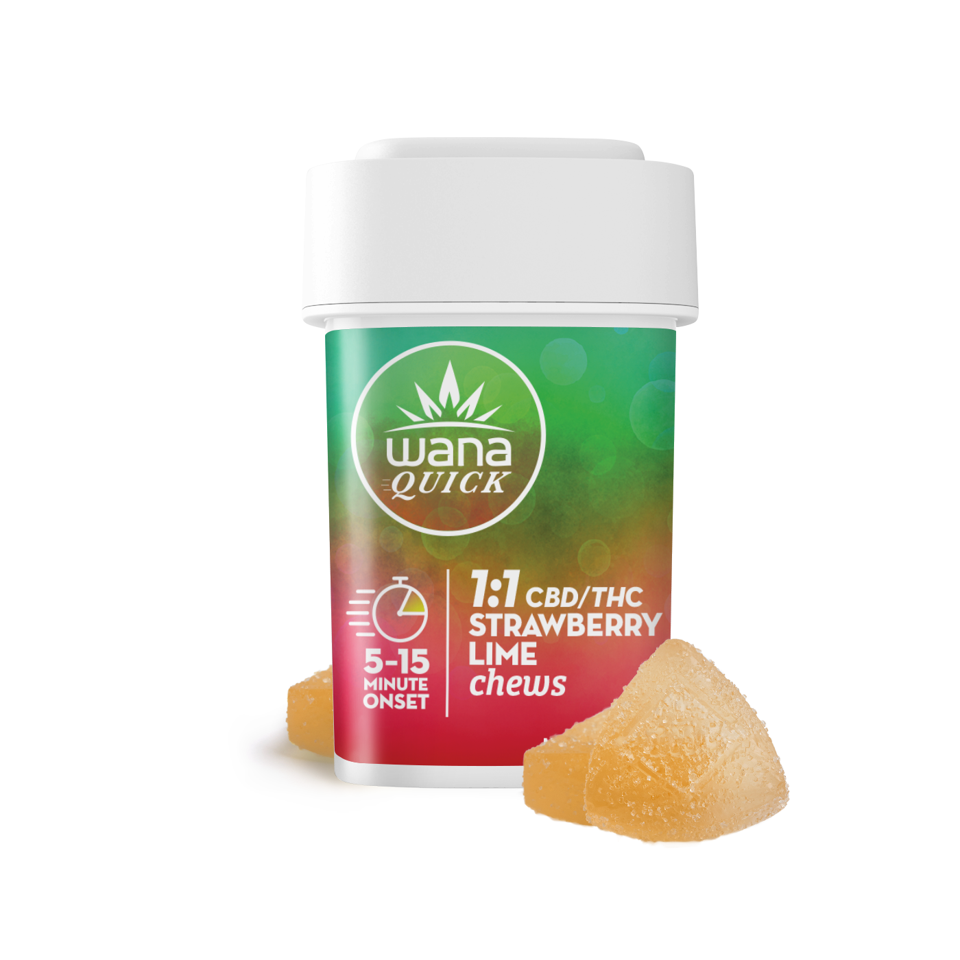 1:1 Strawberry Lime [10pk] (100mg CBD/100mg THC)