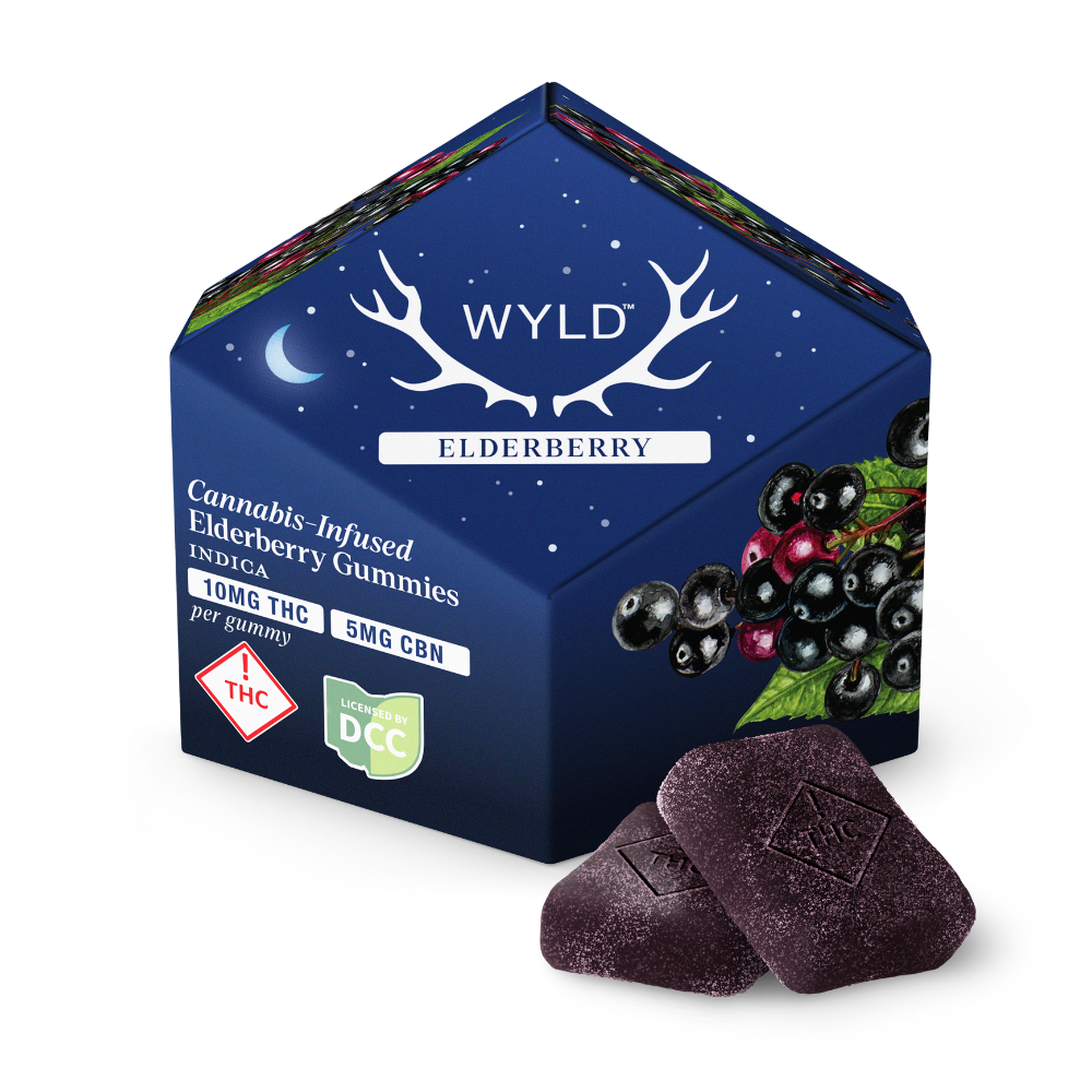 Wyld - Elderberry Gummies (100mg 10pk)