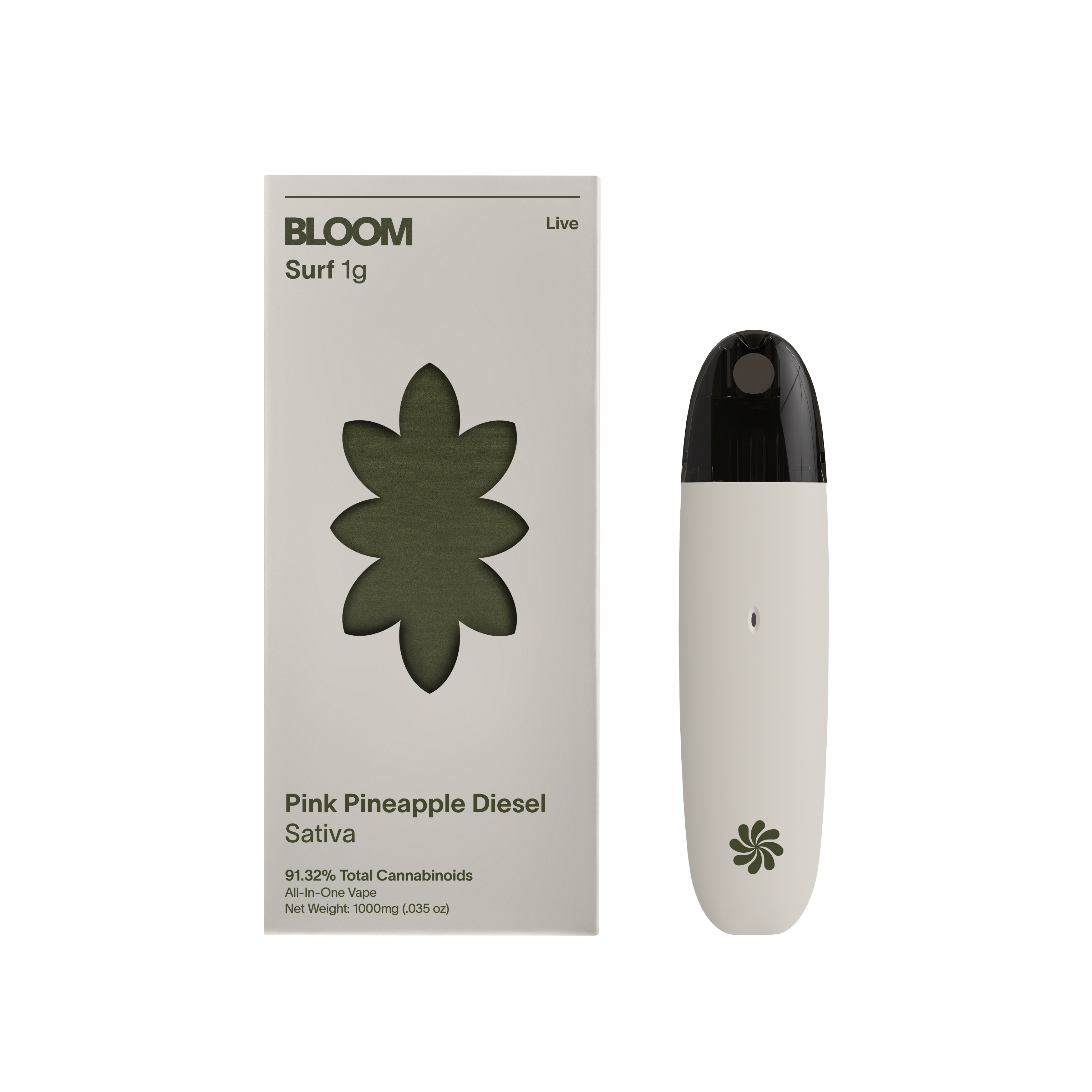 BLOOM - WEDDING CAKE - LIVE SURF DISPOSABLE - [1G] - HYBRID