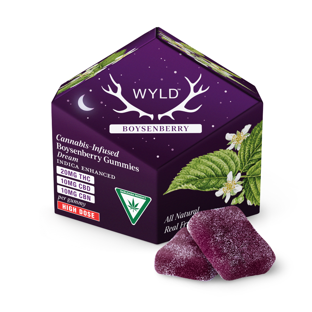 *HIGH DOSE* Boysenberry 2:1:1 CBD:CBN + Indica Enhanced Gummies | 200mg THC | MI