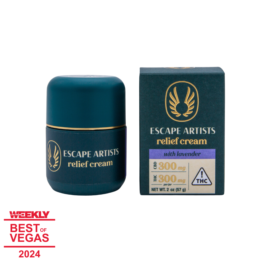 5:1:1:5 Relief Cream - Eucalyptus & Lavender [2oz] (1250mg CBD/250mg CBG/250mg CBN/1250mg THC)