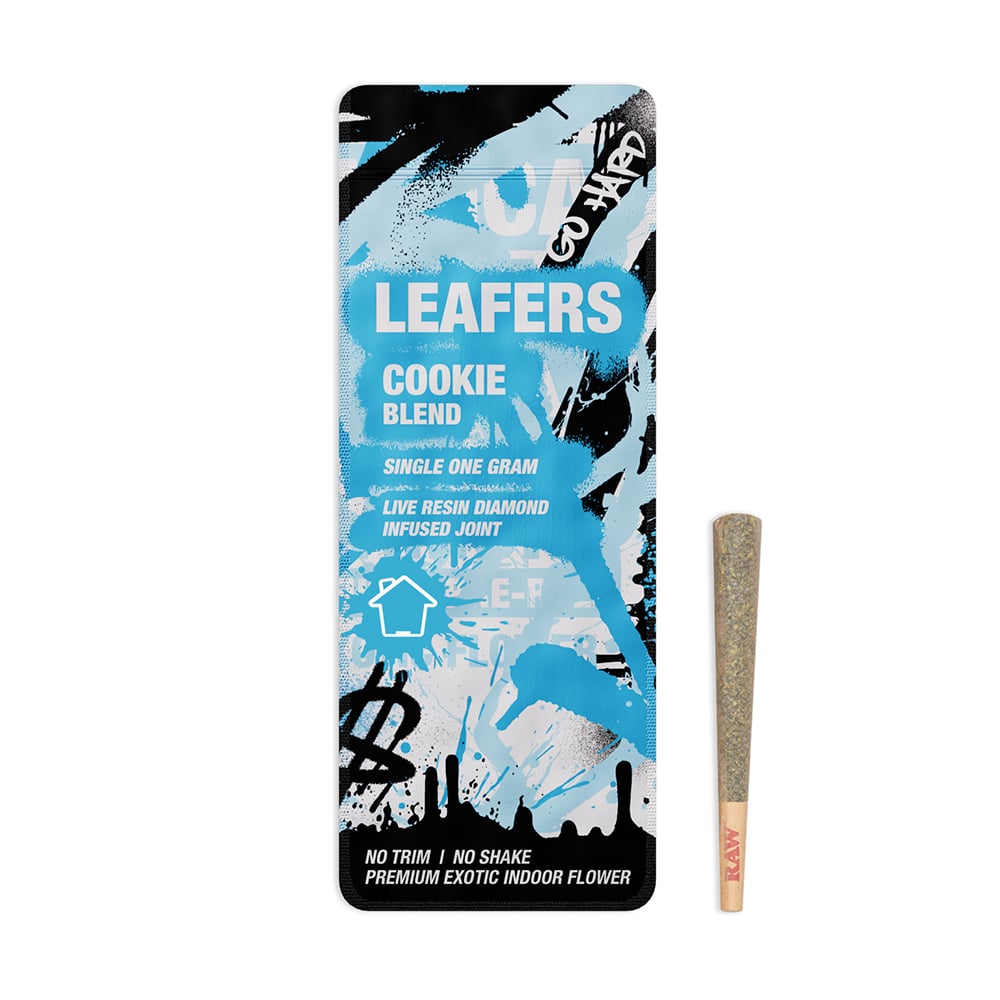 Leafers Cookie Blend Diamond-Infused Joint [1g]