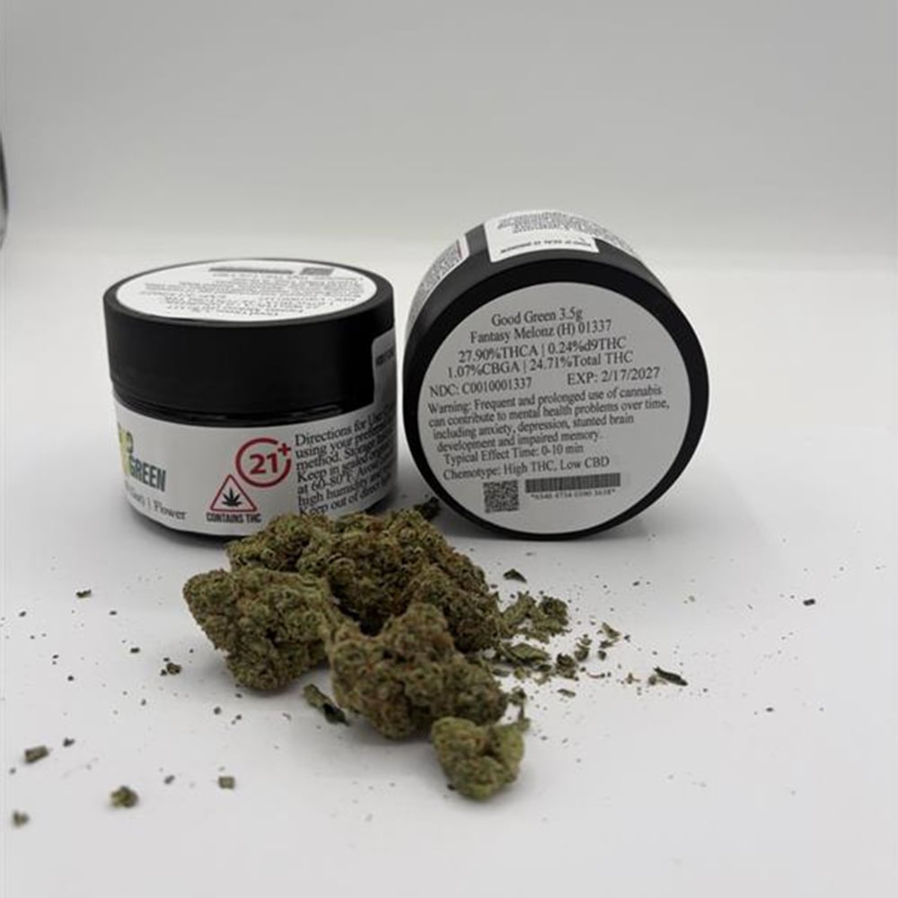 Shop Good Green 3.5g Fantasy Melonz (H) 01337 | Bluepoint Wellness