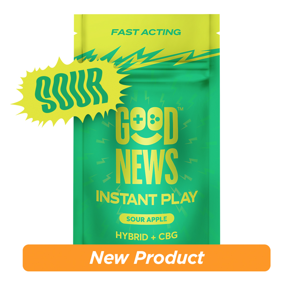 INSTANT PLAY Sour Apple [10pk] (100mg THC/50mg CBG)
