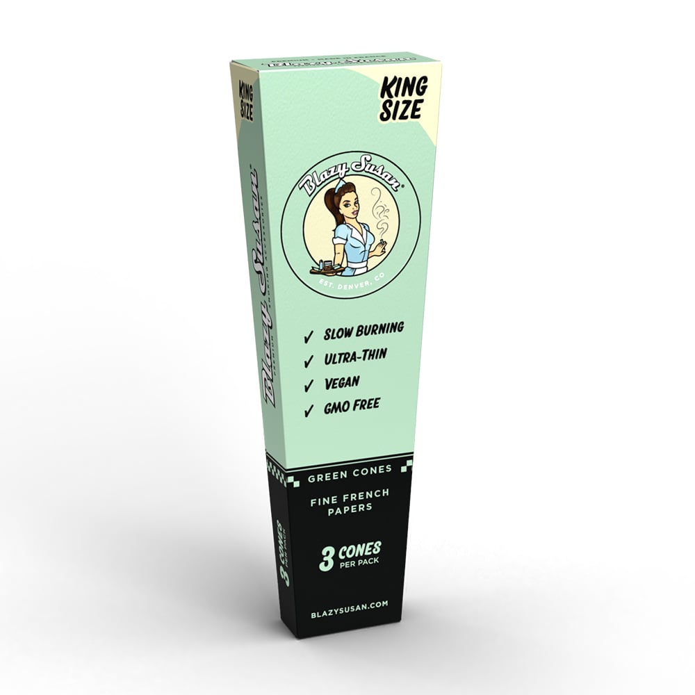 King Size Cones Green