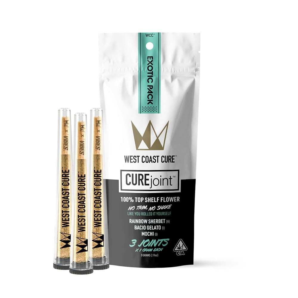 The Exotic Pack Pre-Rolls (3 x 1g) The Exotic Pack Pre-Rolls (3 x 1g)