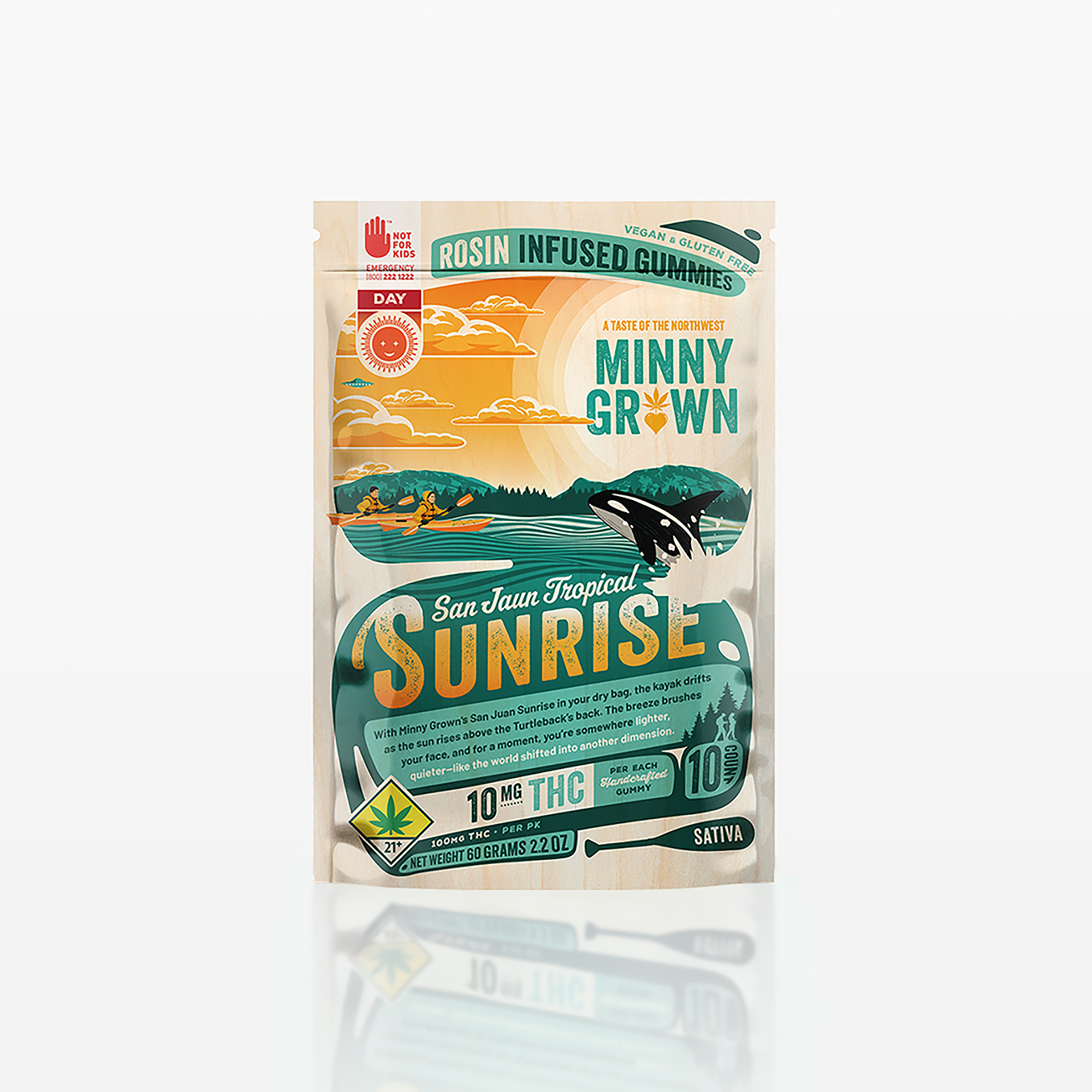 San Juan Tropical Sunrise [10pk] (100mg)
