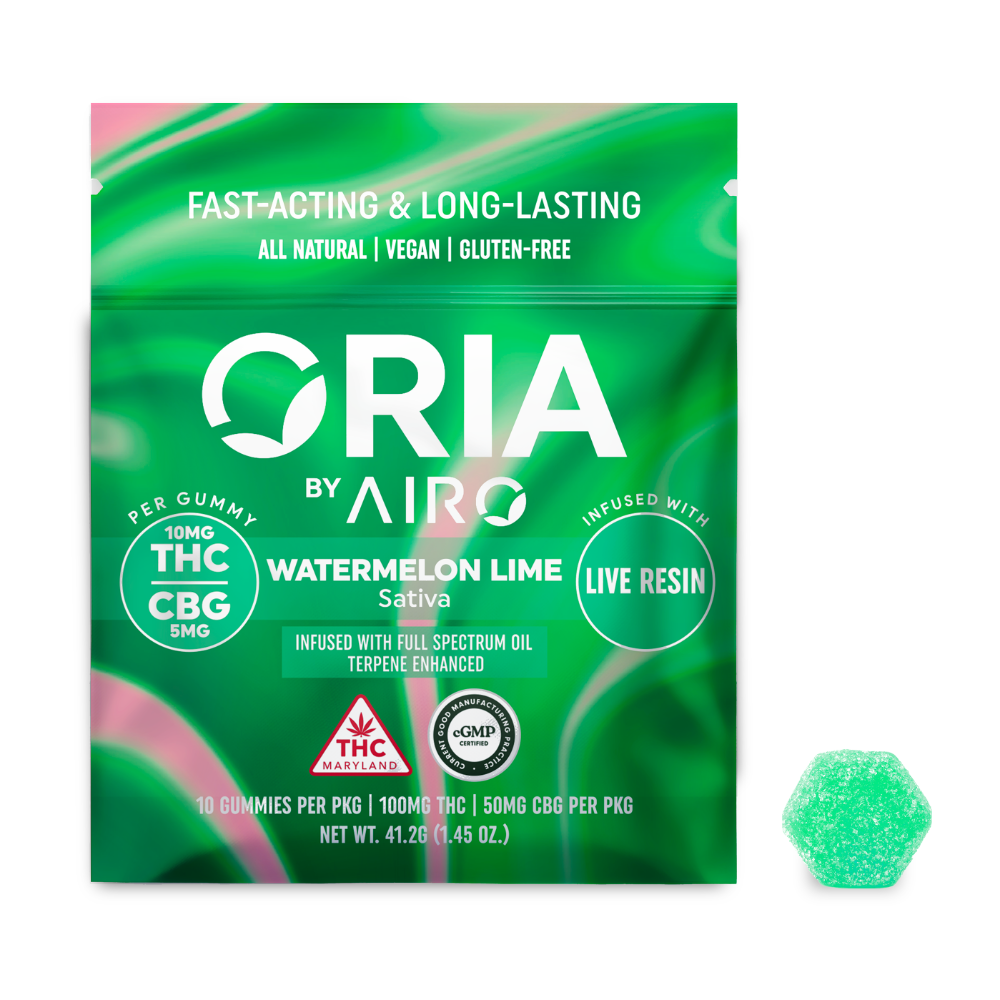 Watermelon Lime [10pk] (100mg THC/50mg CBG)