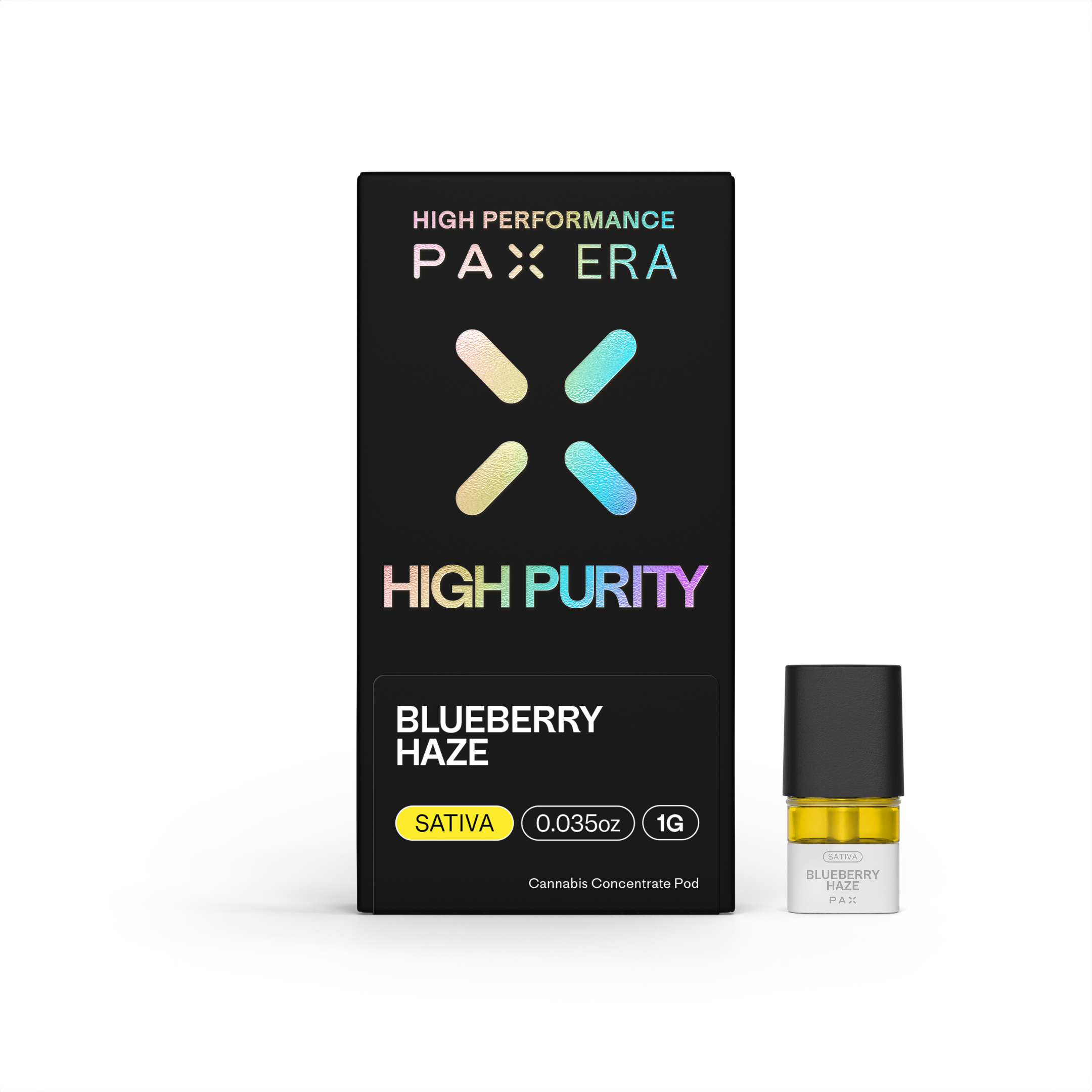 PAX High Purity THC - Blueberry Haze (S) - 0.5g Pod