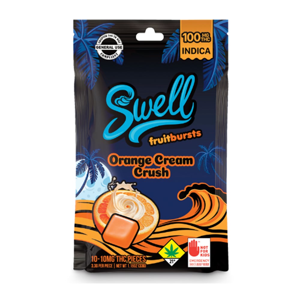 Orange Cream Crush - Indica [10pk] (100mg)