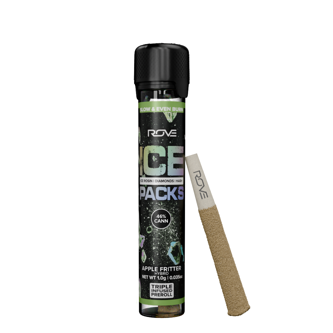 Apple Fritter - Infused Ice Packs (Rosin, Hash, and Diamonds) [1g]