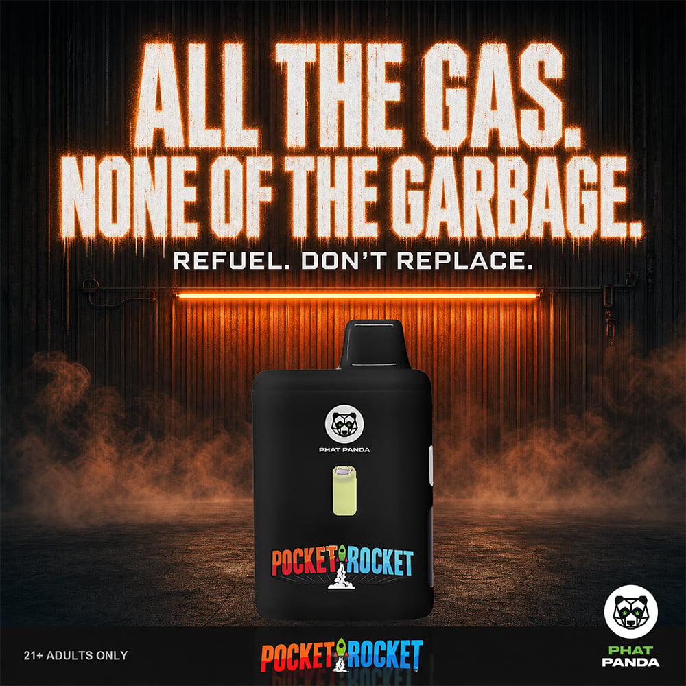 Pocket Rocket Device - Black (Only Works With Rocket Gas Pod)