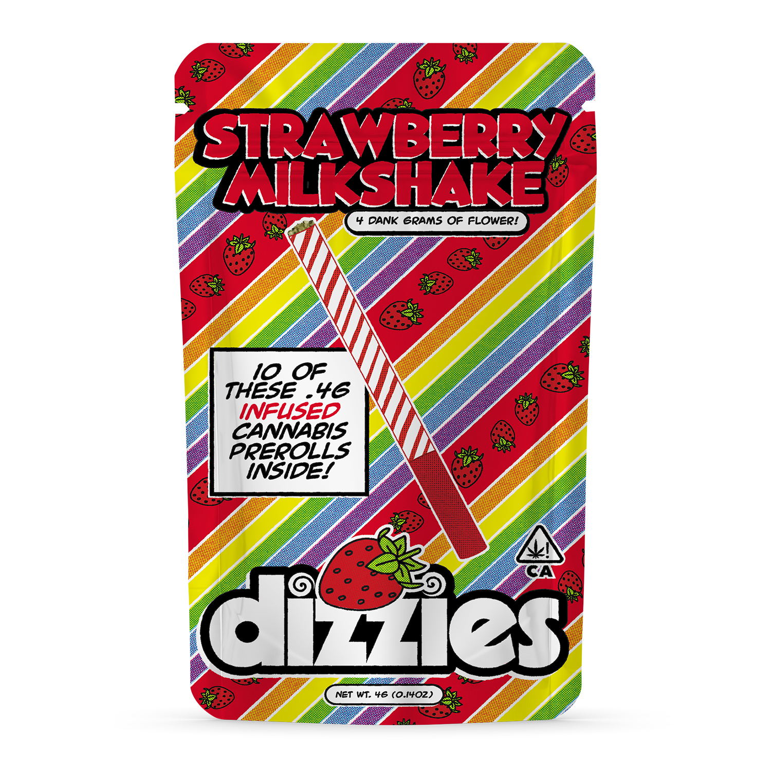 Shop Strawberry Milkshake [.4g] | San Diego