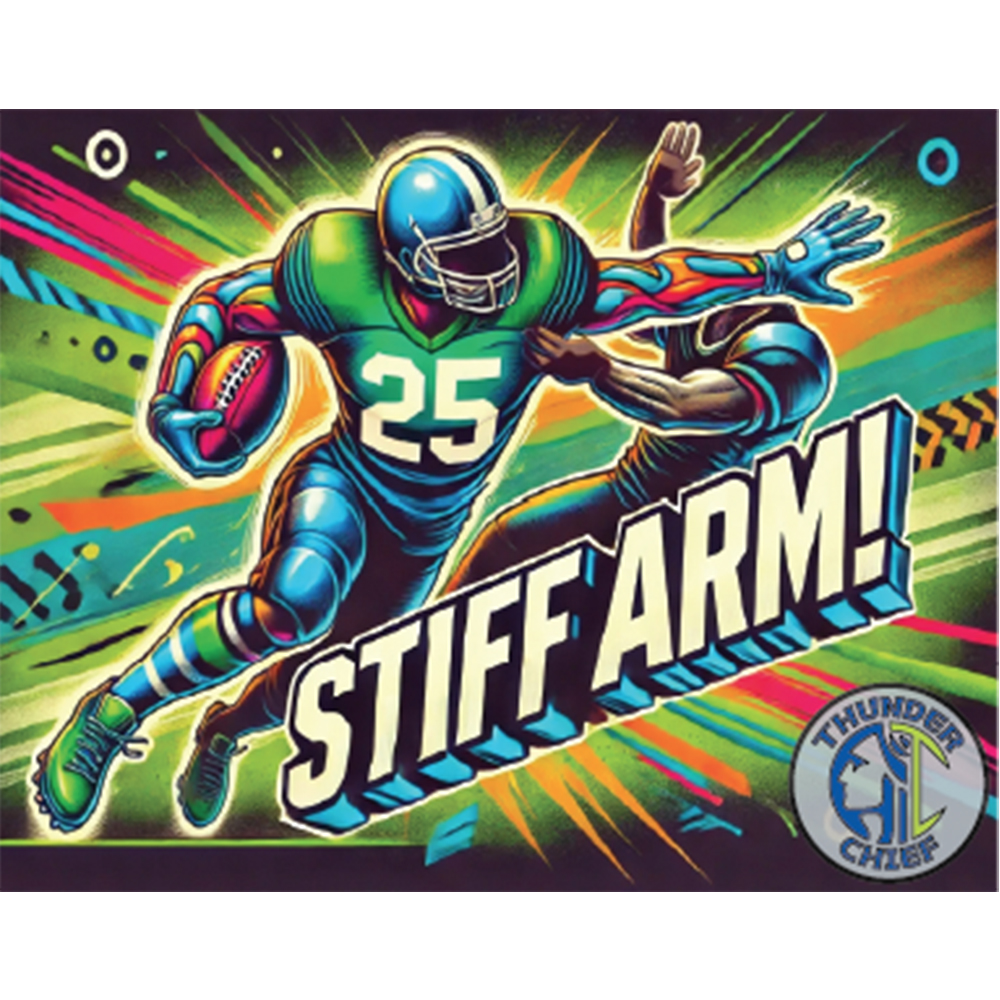 Stiff Arm!