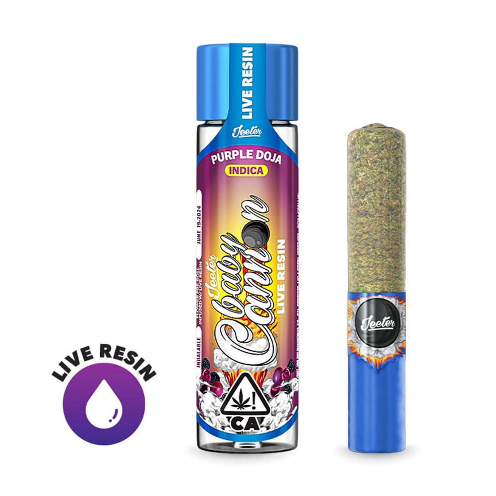 Shop Purple Doja [1.3g] | Haze Dispensary - Saratoga Ave San Jose, CA