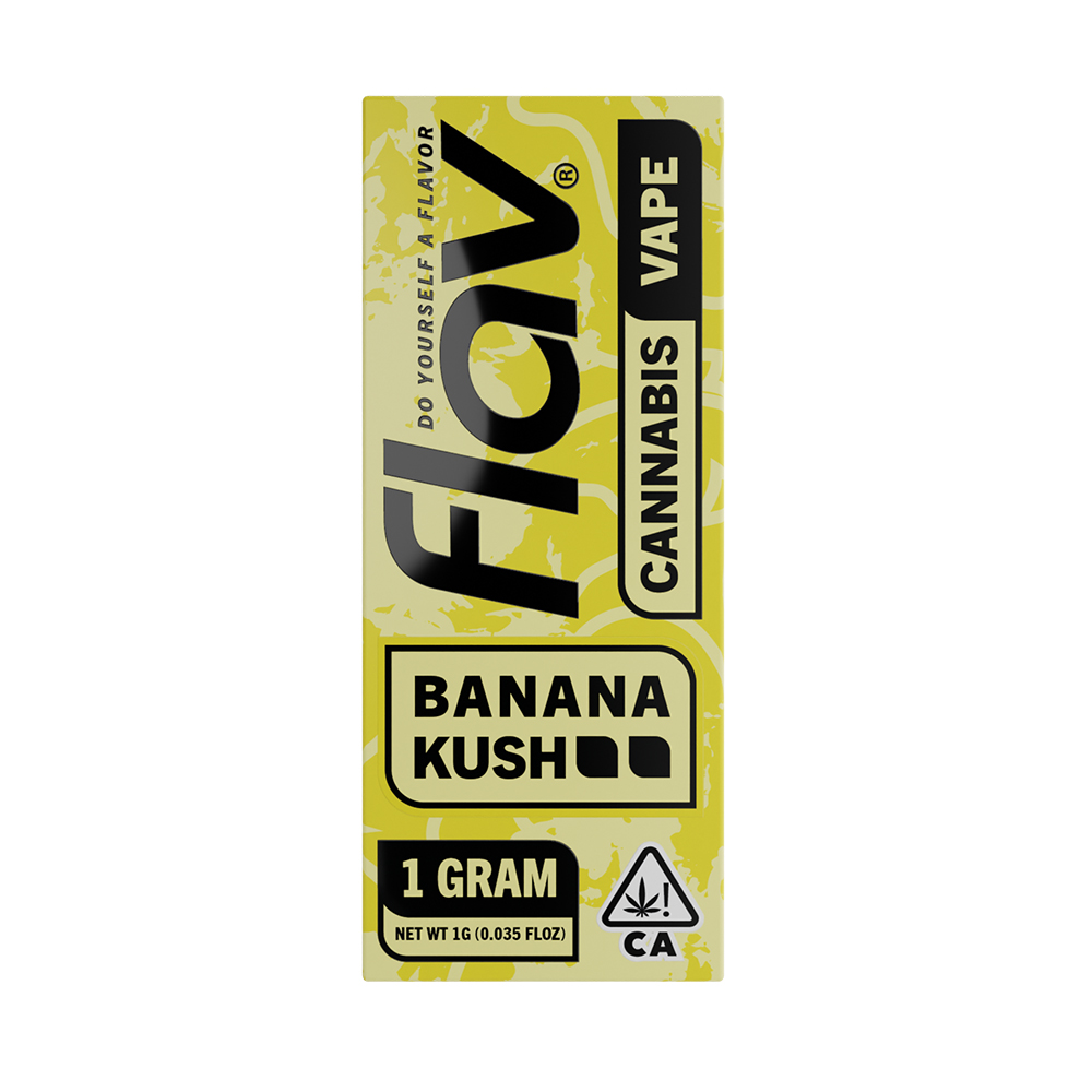 CRDP×DGNリキッド 1ml Banana Kush Banana Kush (1ml Rechargeable Pen) - CRU Cannabis