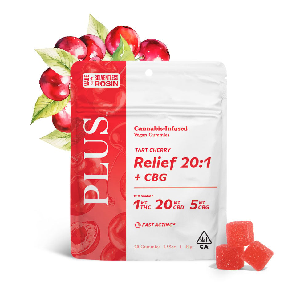 Tart Cherry Relief 20:5:1 Gummies [Solventless Rosin]