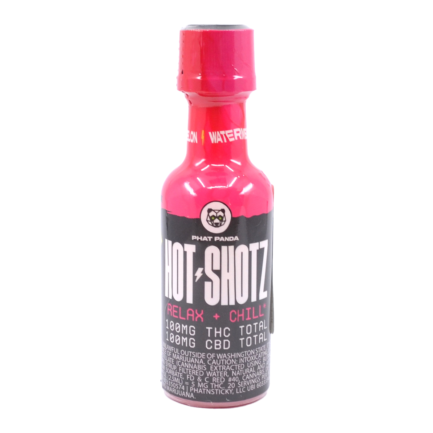 1:1 Watermelon (100mg CBD/100mg THC)