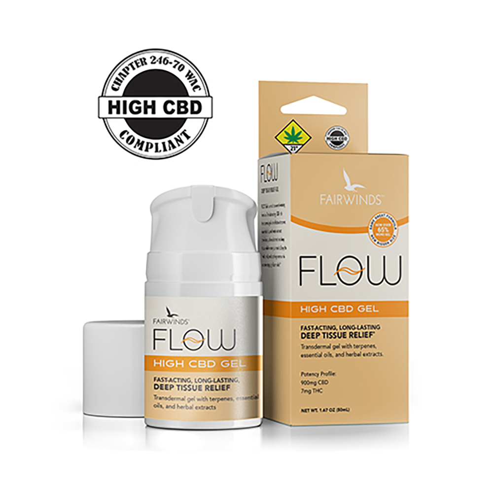 Flow Gel [1.67oz] (900mg CBD/7mg THC)