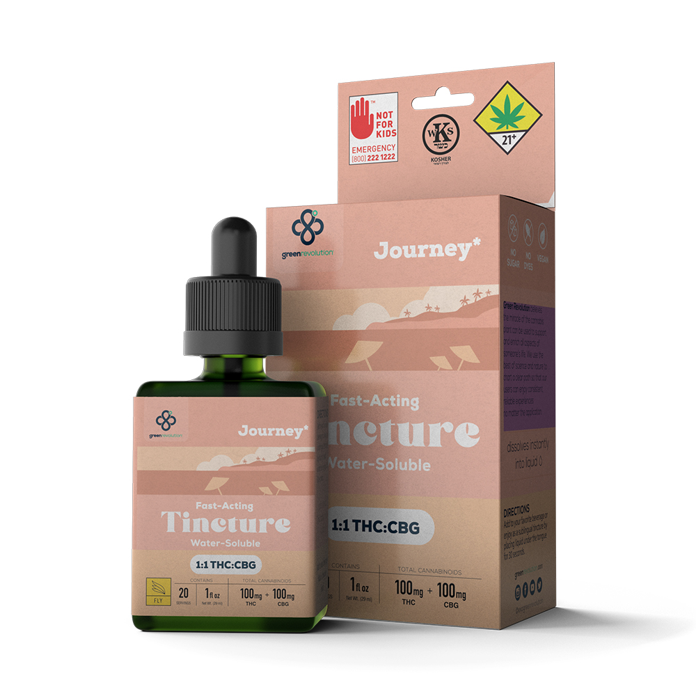 Journey 1:1 [1oz] (100mg THC/100mg CBG)