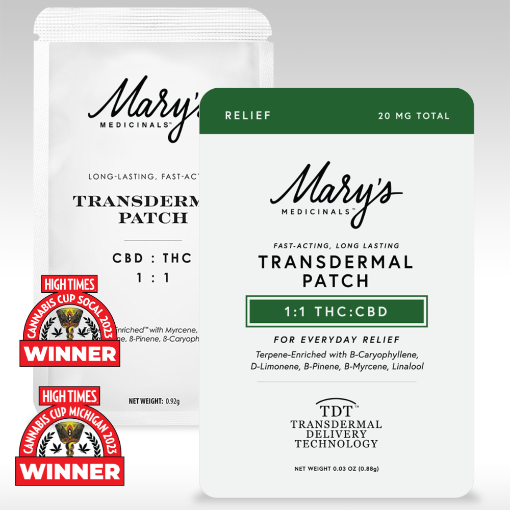 Relief 1:1 CBD:THC (10mg CBD/10mg THC)