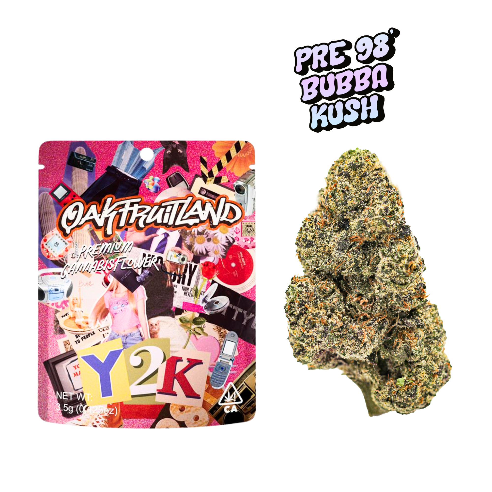 Shop Pre 98 Bubba Kush | Oakfruitland - Sacramento Dispensary