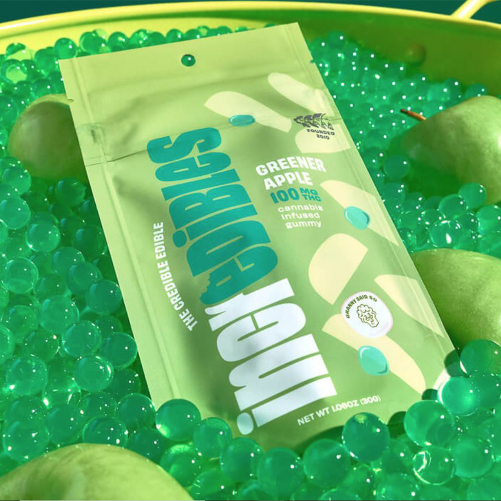inc.edibles - Greener Apple (H) Fast Acting Gummies (4.8mg 20pk) C0010000866