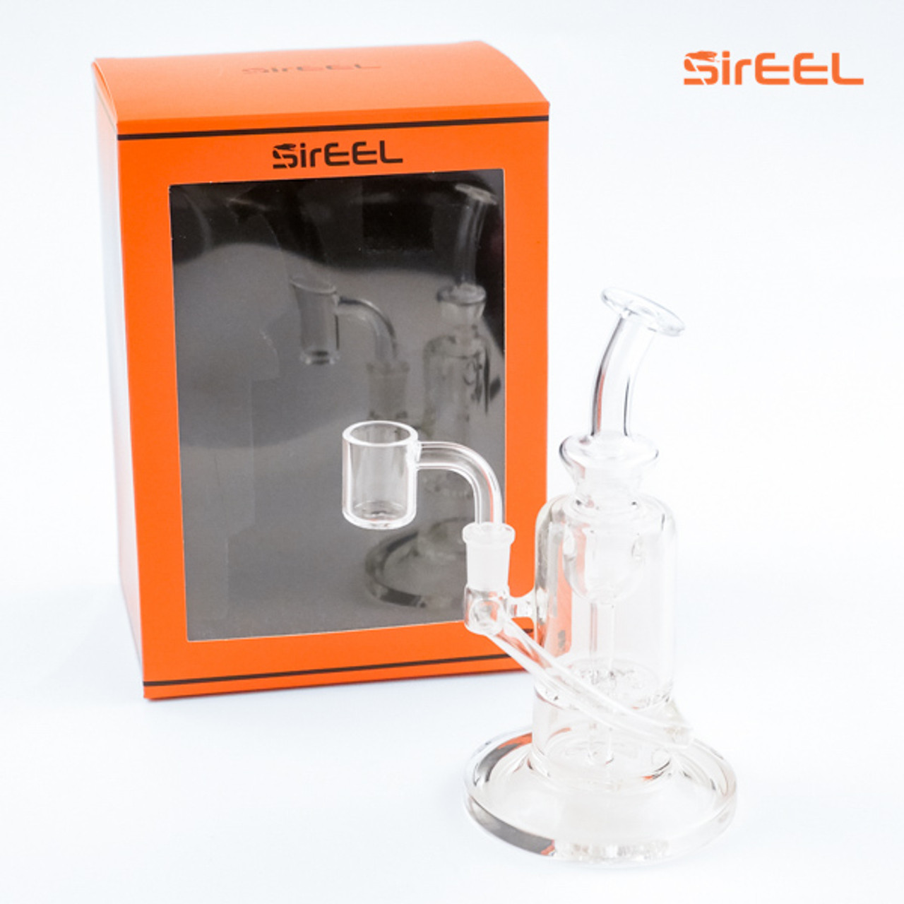 7" Wrap Around Arm Klein Recycler Bong with Banger