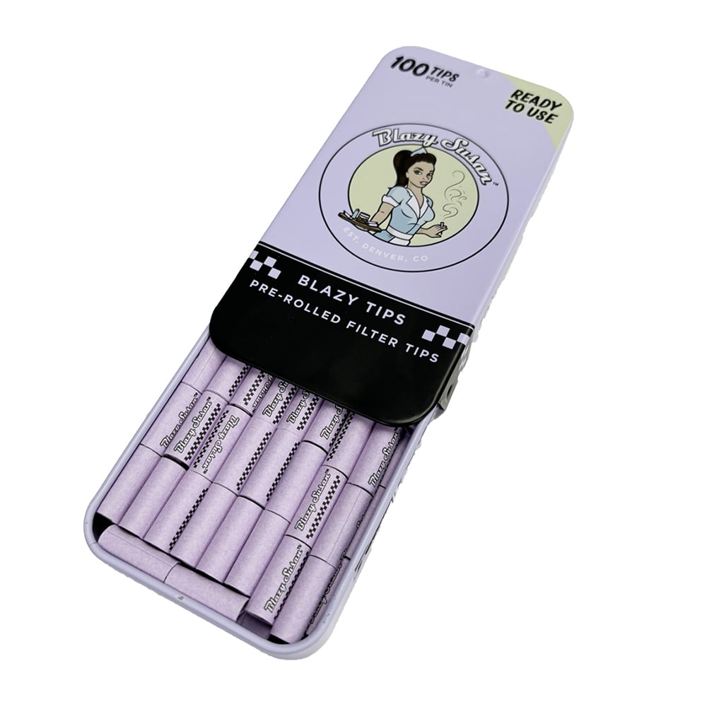 Purple - Pre-Rolled Filter Tips [100pk]