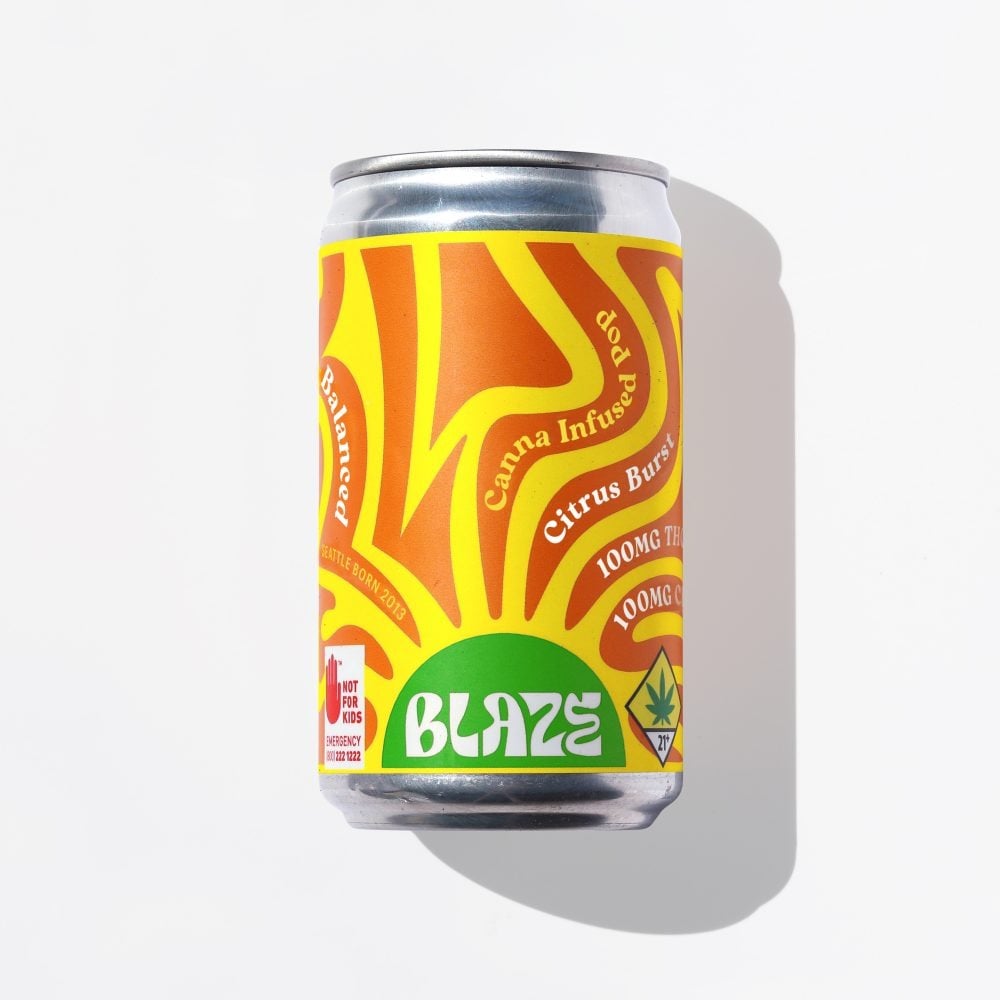 1:1 Citrus Burst [6oz] (100mg THC/100mg CBG)