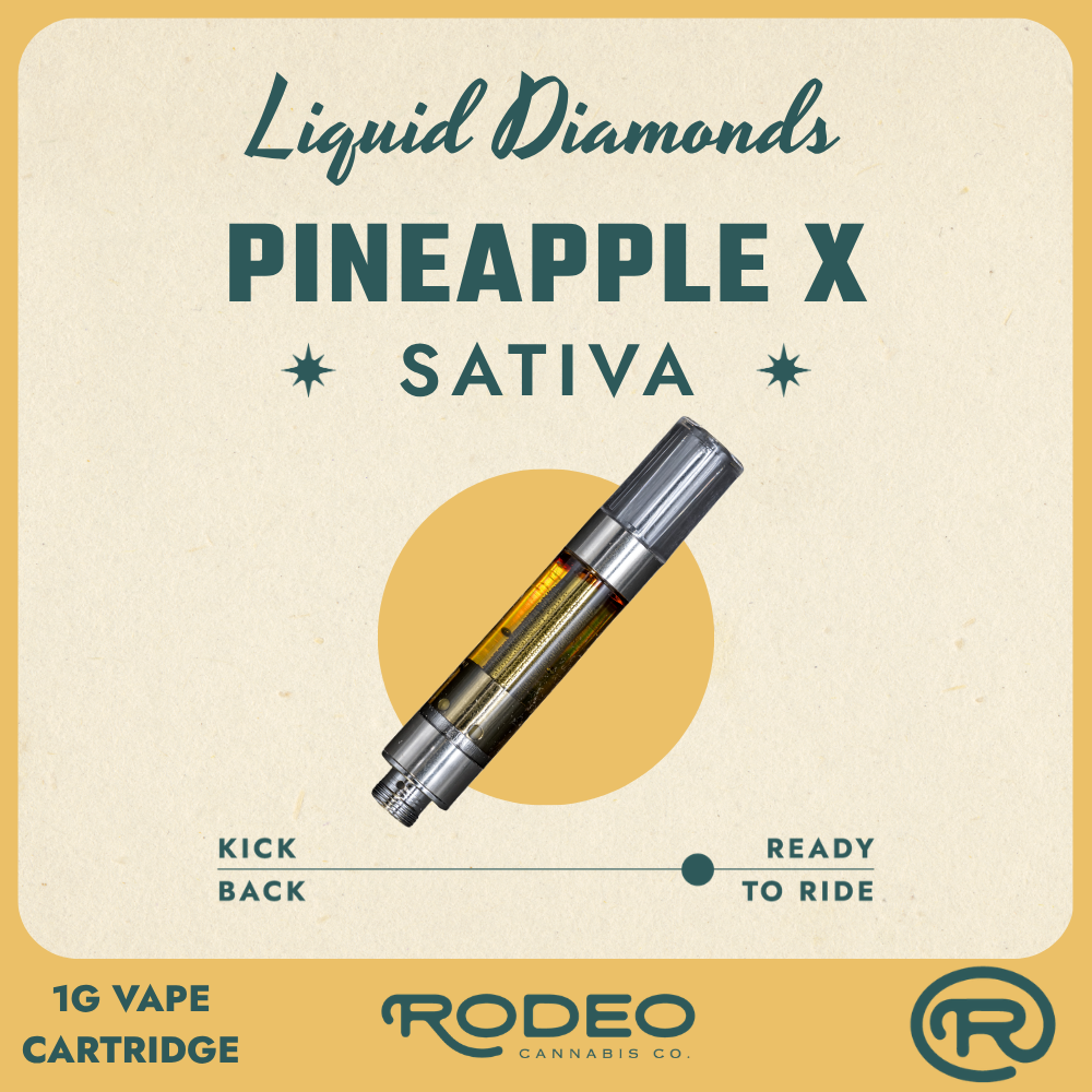 Rodeo Pineapple X (S) 1g Vape (C0070000603)